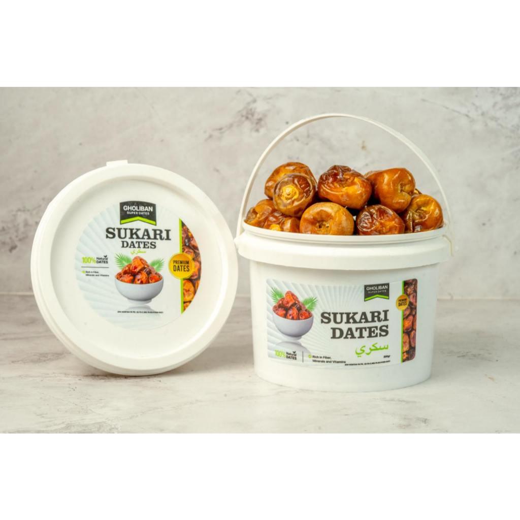 

Kurma Sukari Gholiban Super Premium Quality Nikmat Lezat Manis Empuk & Gurih 500gr & 850gr