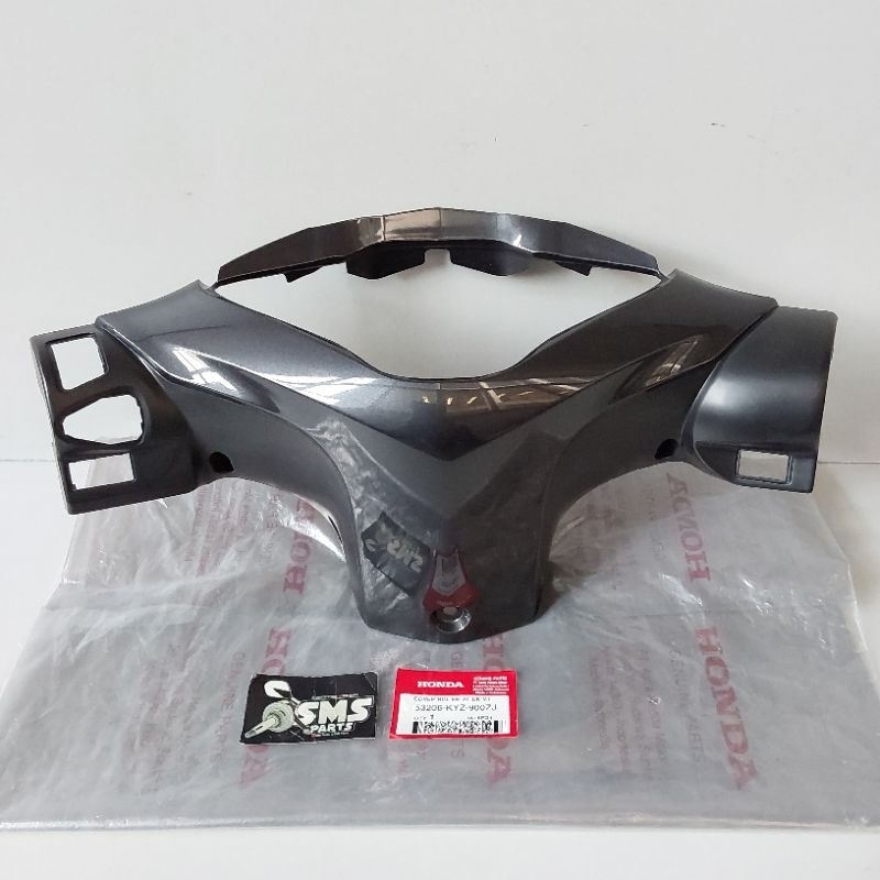 Cover Handle Rear Batok Belakang Abu-Abu Grey Supra X 125 Helm in Original 53206 KYZ 900ZJ