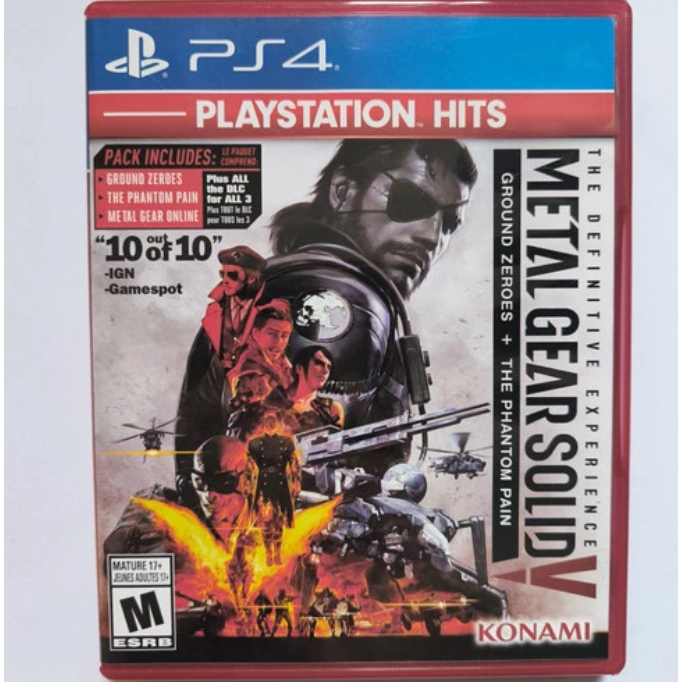 BD PS4 Metal Gear Solid 5 V The Definitive Experience Edition