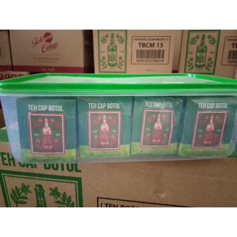 

TEH CAP BOTOL 25 CONTAINER PROMO