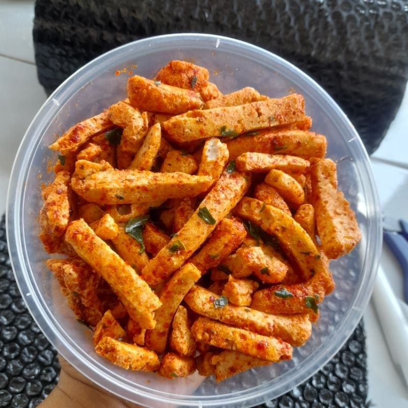 

basreng stik daun jeruk kemasan 500gram