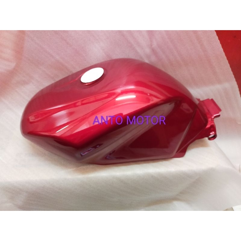 TANGKI BENSIN VIXION OLD MERAH MARUN ASLI YAMAHA YGP