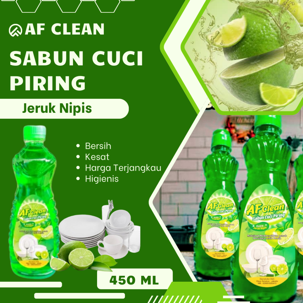 Sabun Cuci Piring 450ml - Dishwash 450 ml - Sabun Cuci Piring Cair 450ml