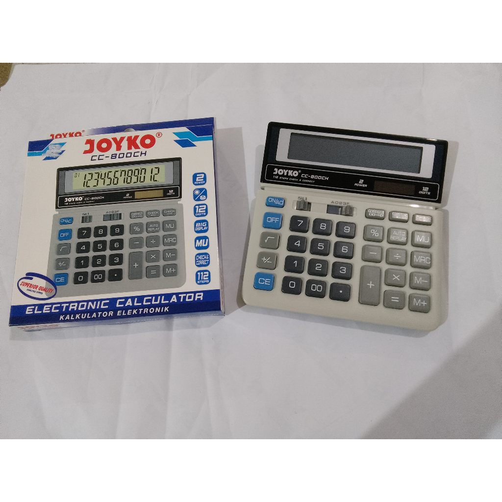 

Calculator / Kalkulator Joyko CC-800CH CHECK & CORRECT