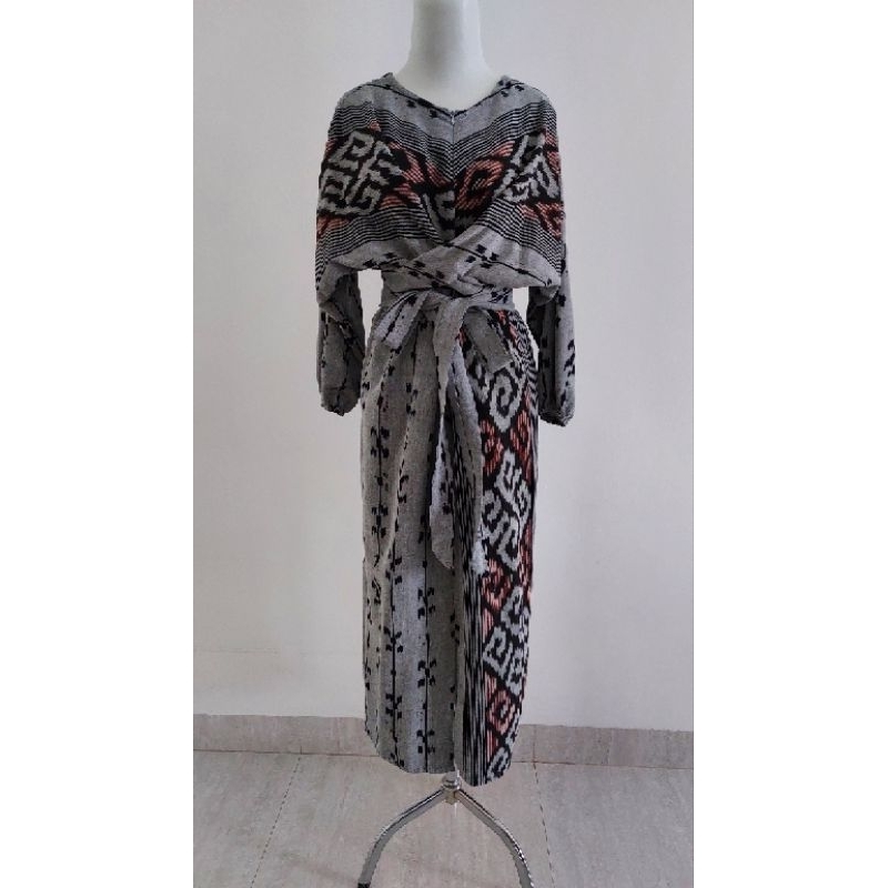 preloved dress batik tenun modern