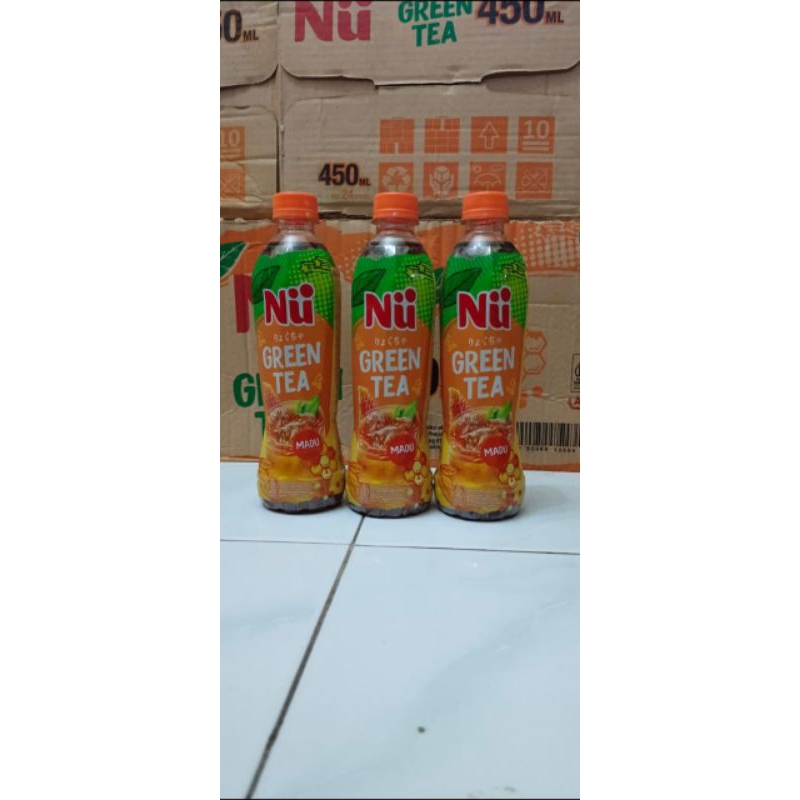 

NU greentea honey /madu 450ml