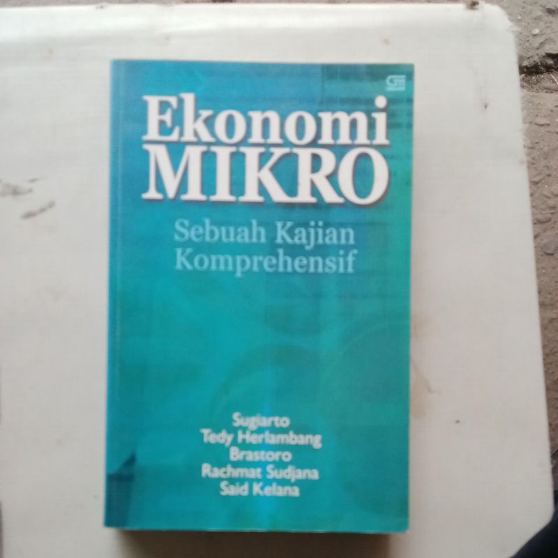 Buku EKONOMI MIKRO. SUGIARTO