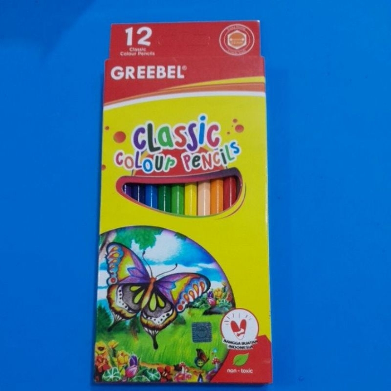 

pensil warna Greebel 12w(classic colour pencils)