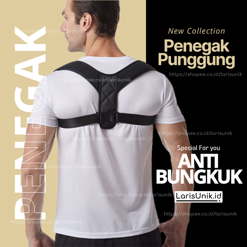 Korset Punggung Alat Terapi Penyangga Punggung Posture Support Corrector 2020 Korset Pria Wanita