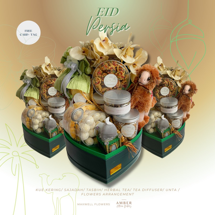 

Eid Persia Kue Kering Sajadah Tasbih Herbal Tea Diffuser Unta Amber by Maxwell Flowers Arrangement