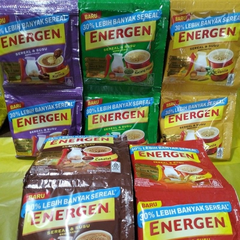 

Energen semua rasa isi 10 pcs