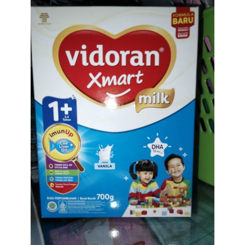 SUSU VIDORAN XMART MILK 1+(700g),3+(925g)