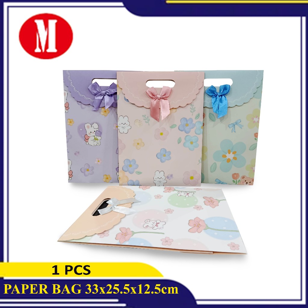 

Paper Bag Lian Yun Handbag uk 33x25.5x12.5cm Random