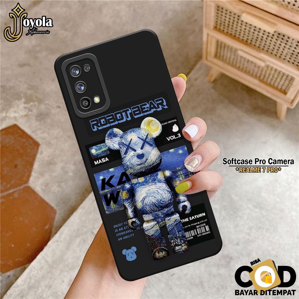 JOYOLA Case REALME 7 PRO - Fashion Case Kartun - Softcase REALME 7 PRO - Pro Camera - Casing REALME 