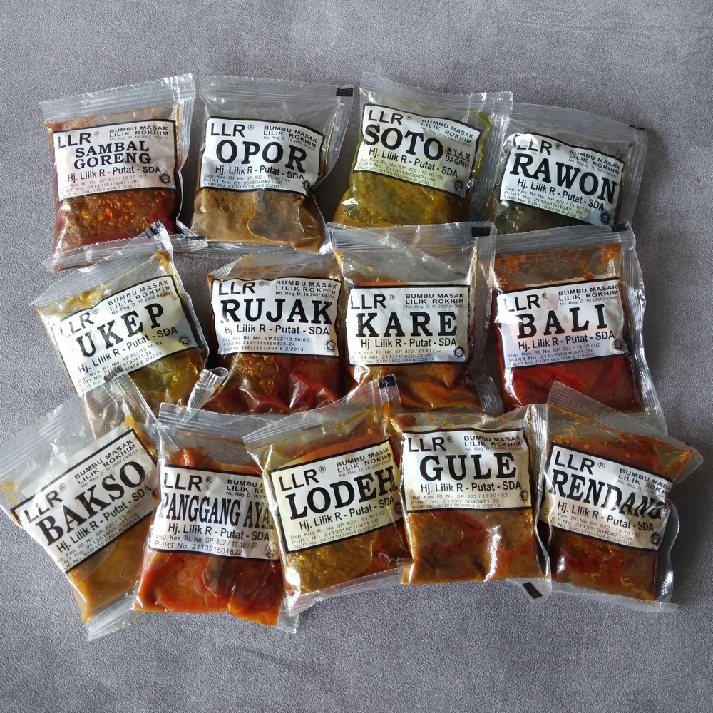 

bumbu masak lilik rokhim halal sudah terdaftar PIRT
