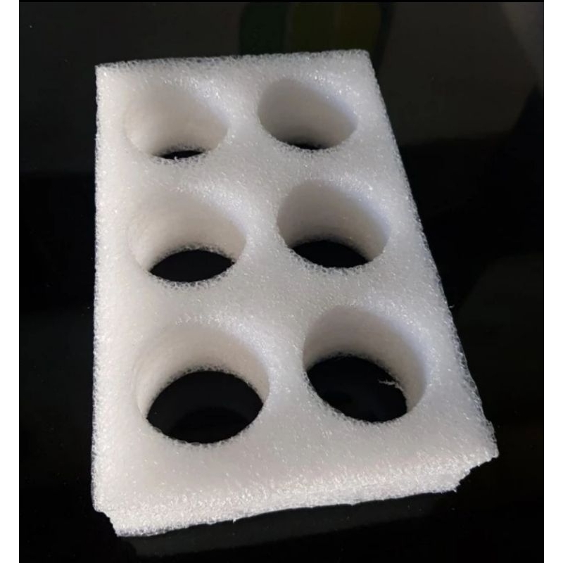 

pe foam botol/jar lubang 6
