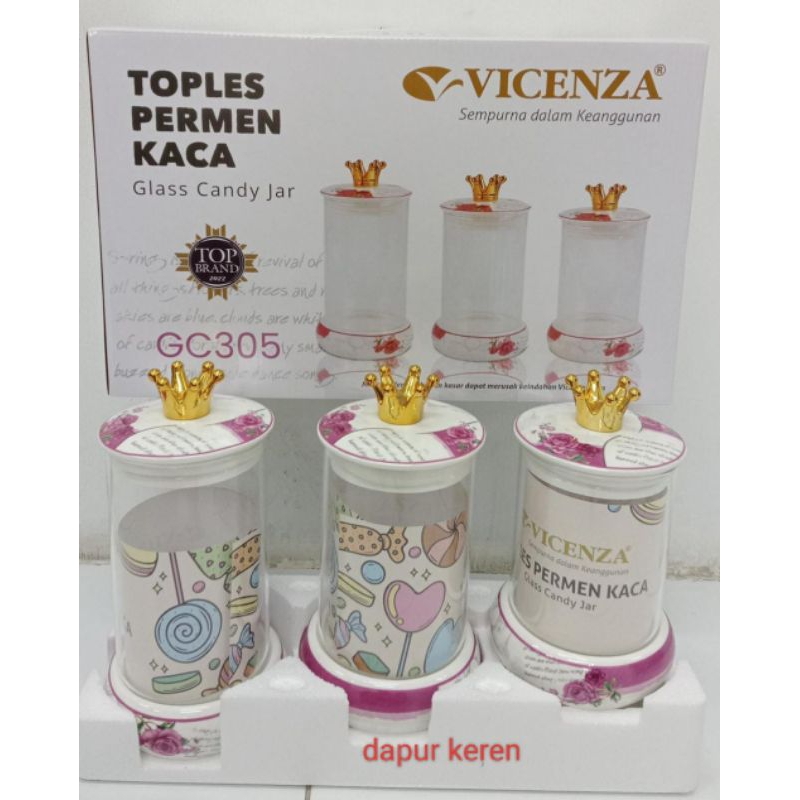 Toples Set Vicenza Keramik GC 305 eternity