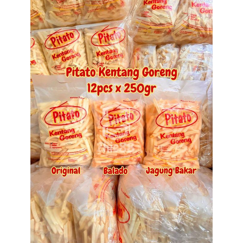 

PITATO KENTANG GORENG 1 PACK 250gram