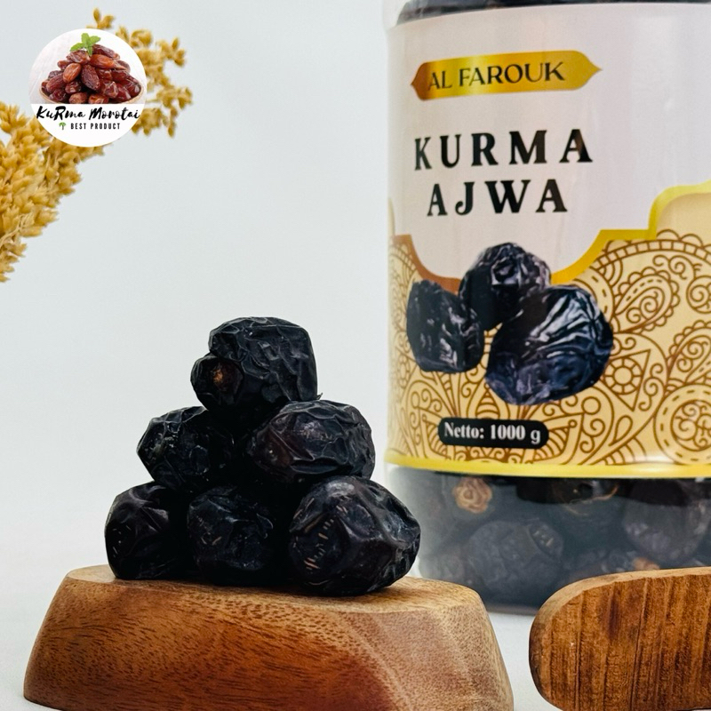 

Kurma Ajwa Madinah 1kg Repack Toples sealed
