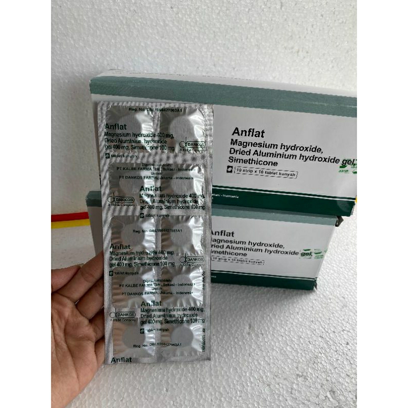 Anflat Box @100 tablet obat maag