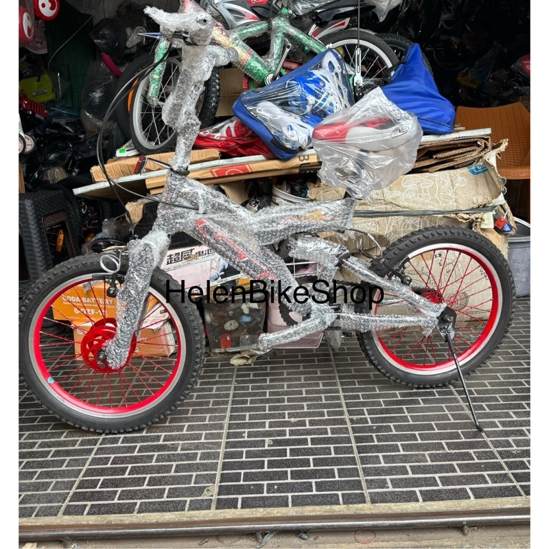 Sepeda bmx 16inch Shockbeker