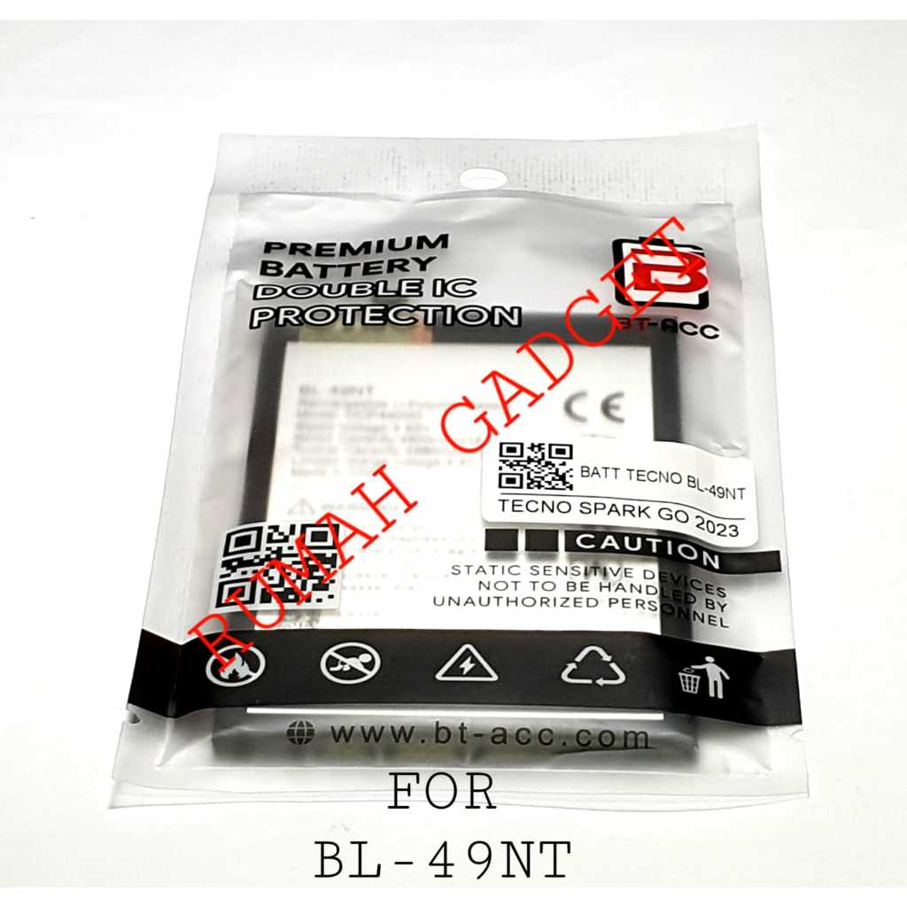 BATERAI/BATTERY/BAT BL49NT/SPARK GO/2023 ORG