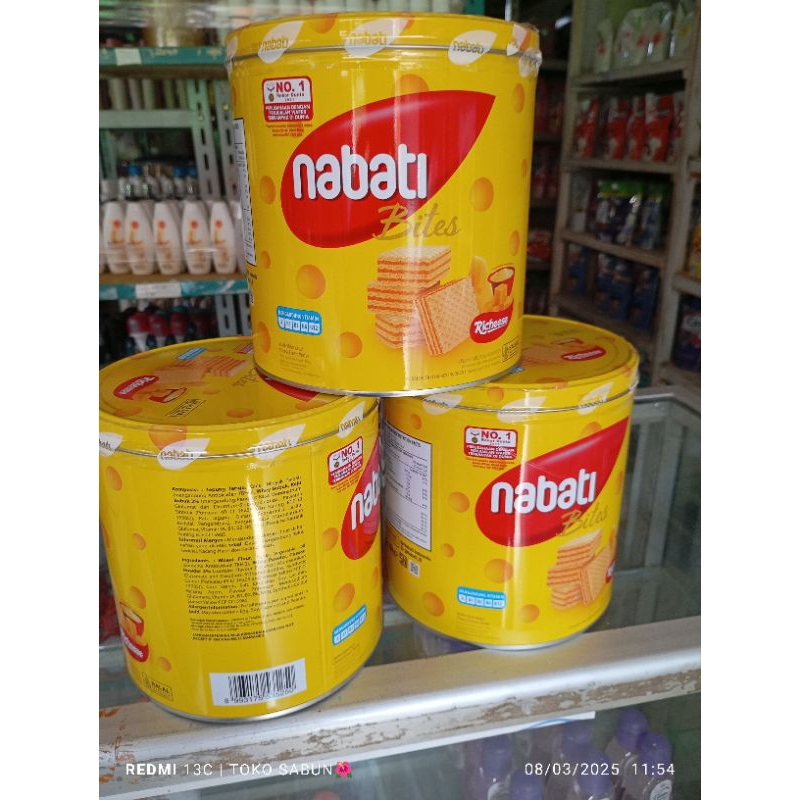 

NABATI WAFER KALENG 240 grm