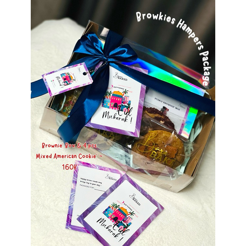 

EID MUBARAK ~ BROWKIES HAMPERS PACKAGE
