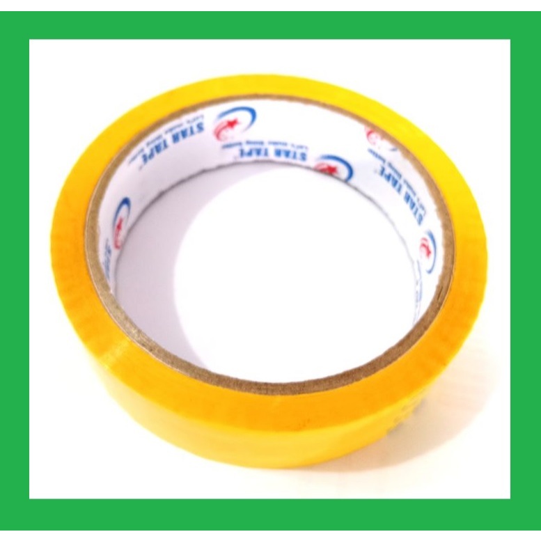 

isolasi kuning Uk 24mm untuk trafo ferrite Polyester Tape