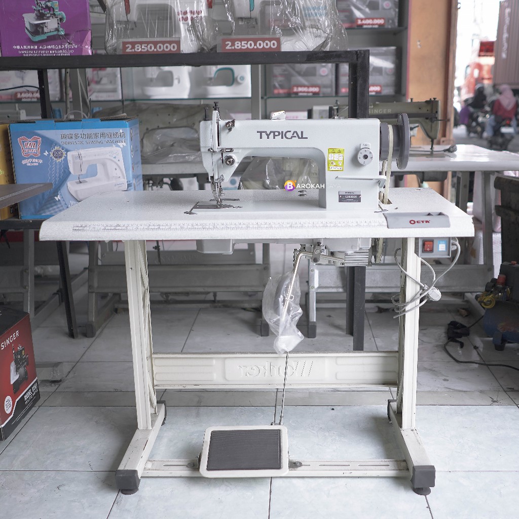 Mesin Jahit TYPICAL GC-0303CX Walking Foot untuk Jahit Kulit-Terpal