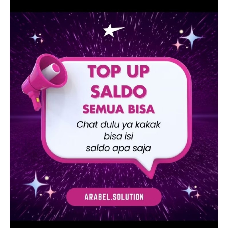 

[ALL SIZE] lSI Saldo Tup Up Sald0 isi pulsa Telkomsel transfer Dina AR