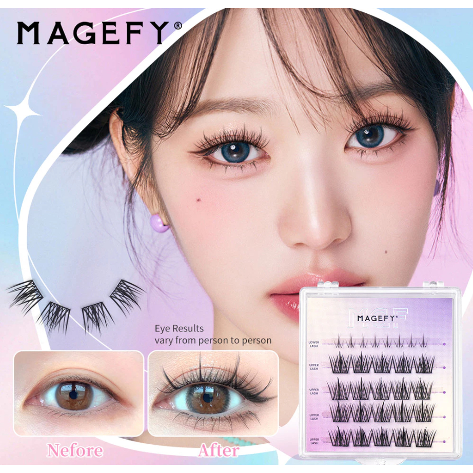MAGEFY Bulu Mata Premium Natural Eyelash Extension