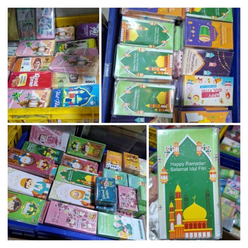 

Amplop Lebaran THR | Karakter RANDOM | KECIL BESAR ISI 50 PCS | ECERAN GROSIRAN