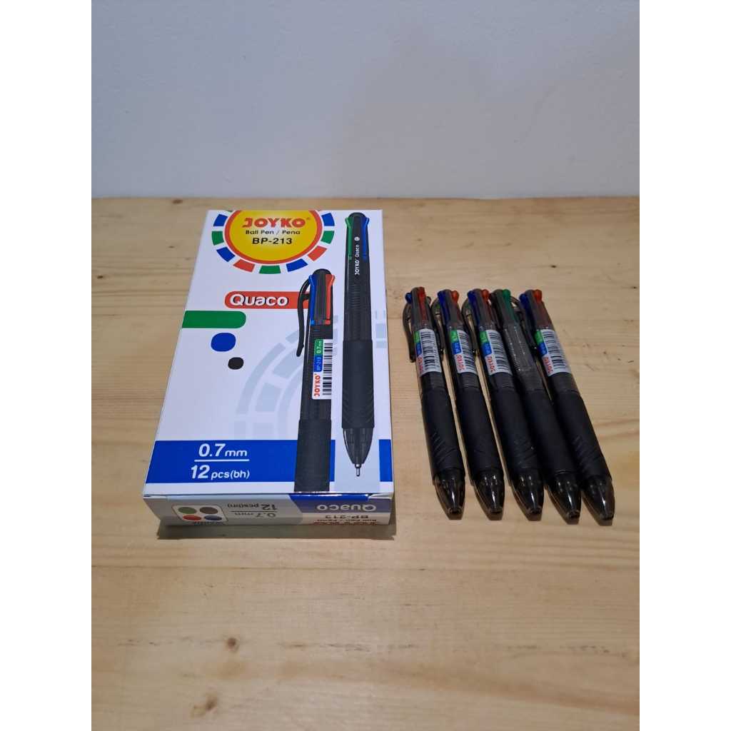 

Joyko Ball pen BP-213 (QUACO,4 warna)
