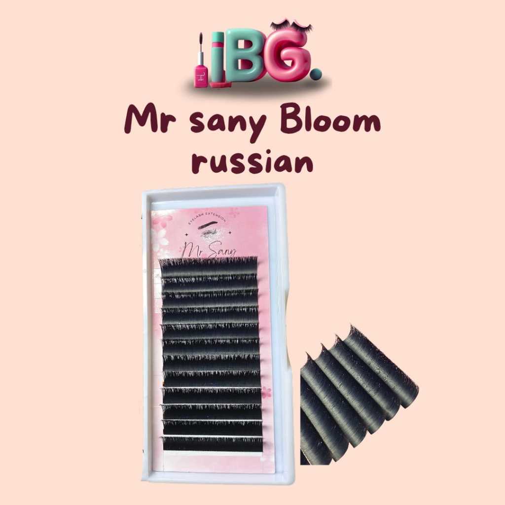 [Mr Sany OFFICIAL] Russian Eyelash For Salon Eyelash Extension Bulu Mata Russian Mr Sany Russian Eyelash Extention