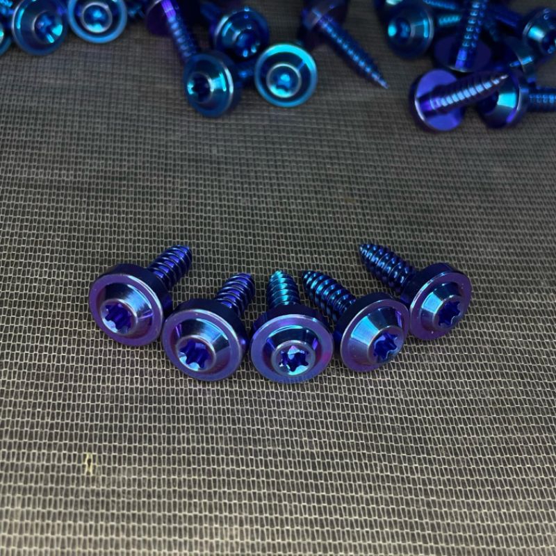 Set baut body (5pcs) honda titanium probolt drat kasar probolt body honda vario beat probolt origina