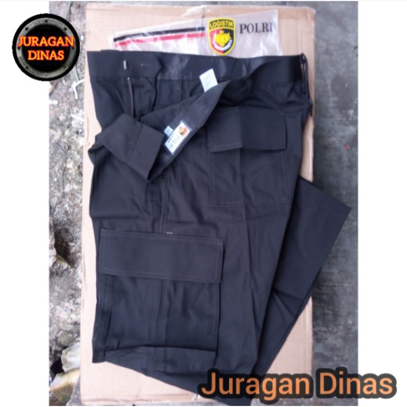 Celana PDL COKLAT Brimob asli Jatah POLRI / Celana PDL POLISI coklat tua / Celana PDL Brimob Sabhara