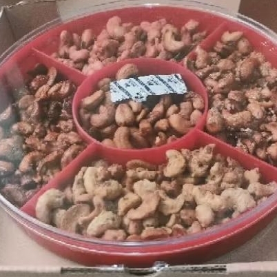 

PROMO Kacang Mede 5 sekat,kacang Mede 5 Varian Rasa.Kacang Mede Edisi Lebaran