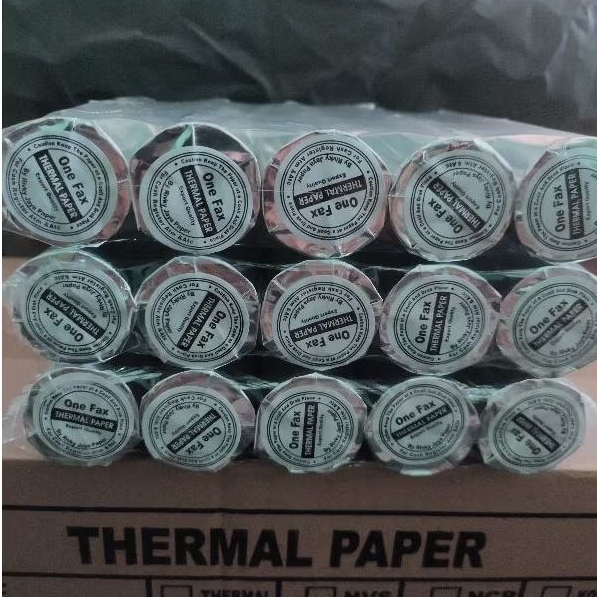 

thermal paper roll EDC bluetooth 57x30mm paket 10 roll