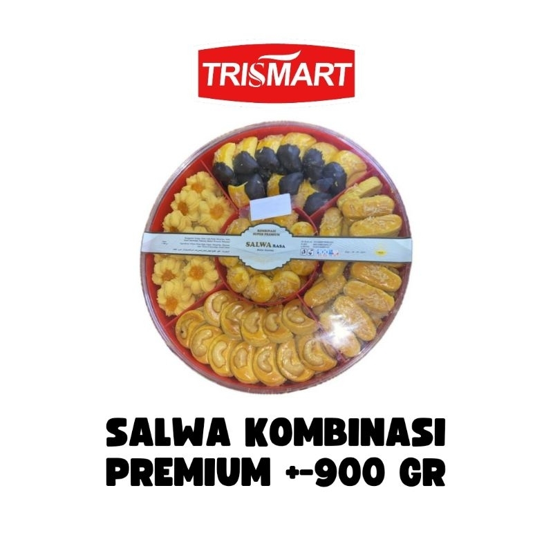 

SALWA KOMBINASI PREMIUM 5 IN 1 +- 900 GR | HAMPERS LEBARAN | IDUL FITRI 2025 | KUE NASTAR KASTENGEL SEMPRIT KACANG PISANG
