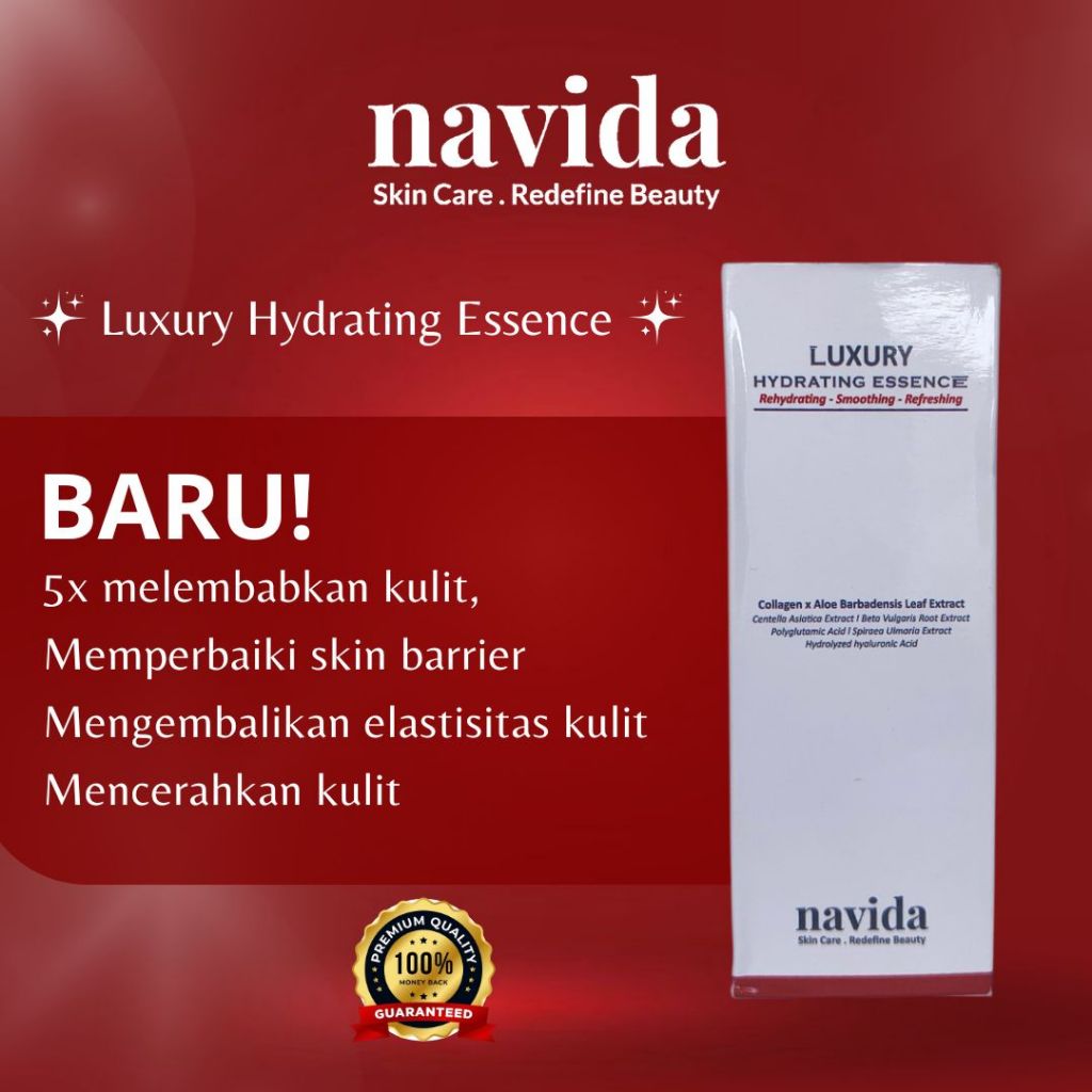 NAVIDA Skincare Luxury Hydrating Essence | BPOM | Essence