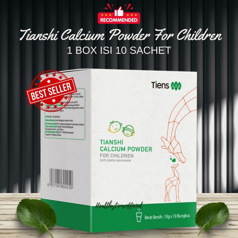 Peninggi Badan Anak Kalsium Tiens Calcium Powder For Children