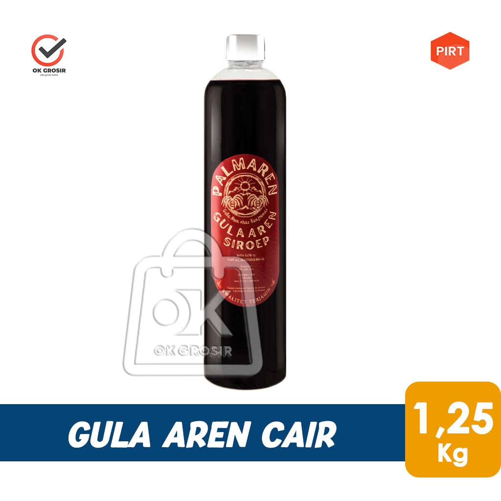 

Sirup Gula Aren PALMAREN / Syrup Palm Sugar (Botol 1,25 kg)