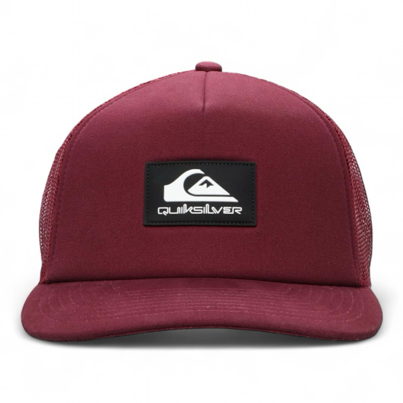 Topi Quiksilver Omnipotent Trucker Cap Maron Original