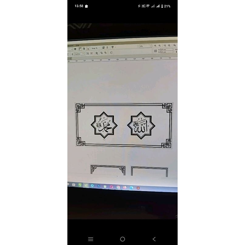 

cutting stiker custom desain