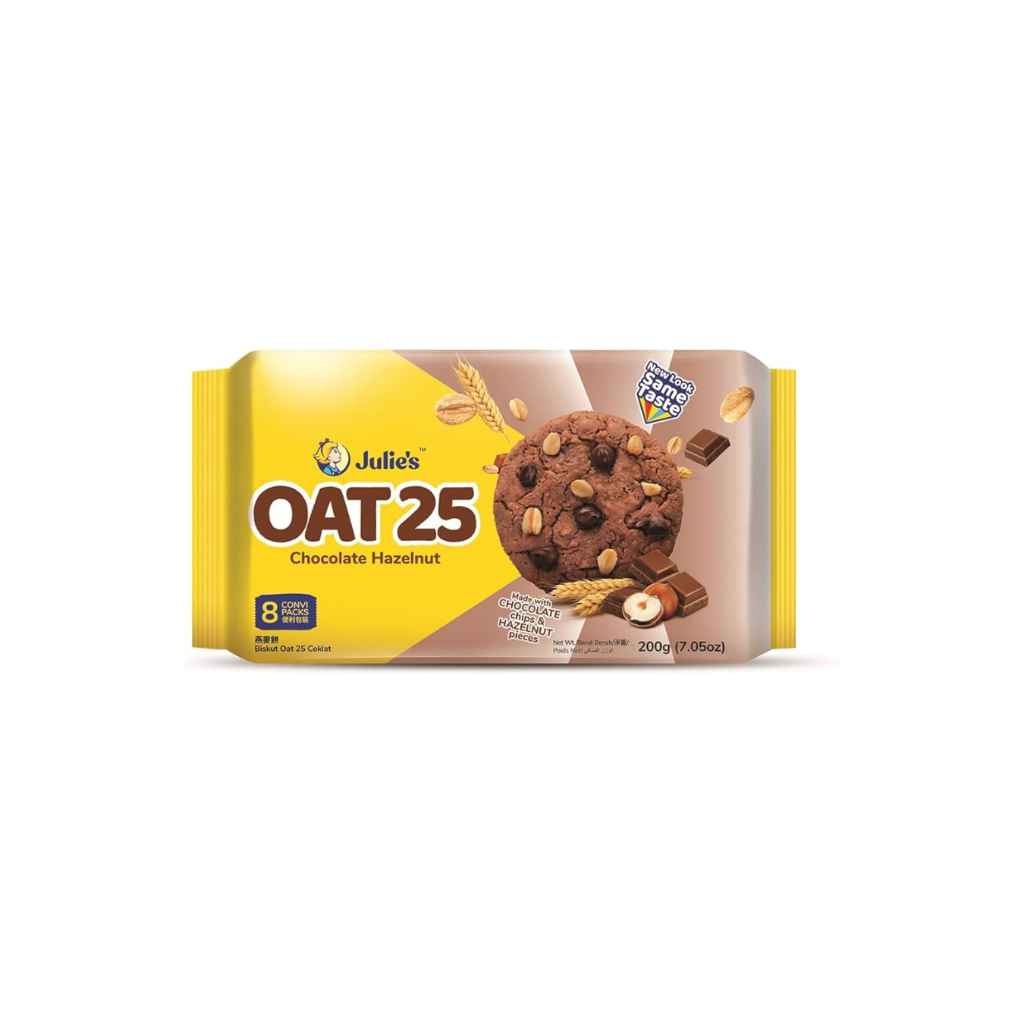 

JULIE'S OAT 25 CHOCO 200GR