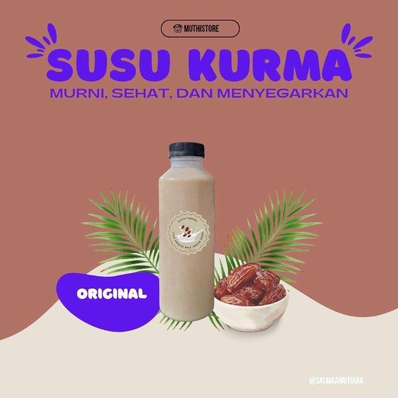 

SUKMA (SUSU KURMA) 250ml