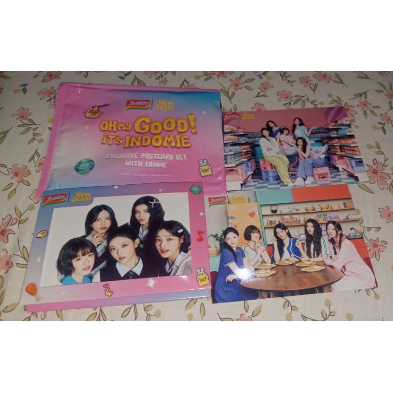 Postcard Indomie x New Jeans
