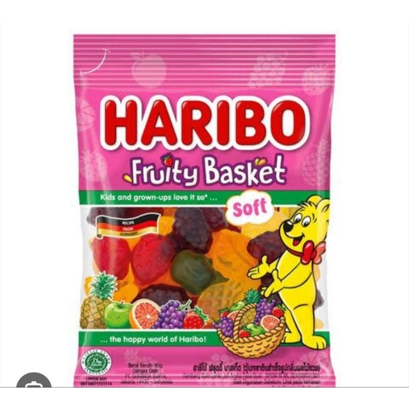 

HARIBO FRUITY BASKET JELLY CANDY PERMEN LUNAK VIRAL