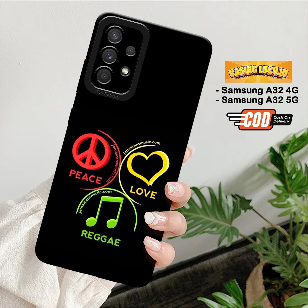 Case Samsung A32 4G / A32 5G - Fashion Case Band - Casing Hp Samsung A32 4G / A32 5G - Softcase Hp S
